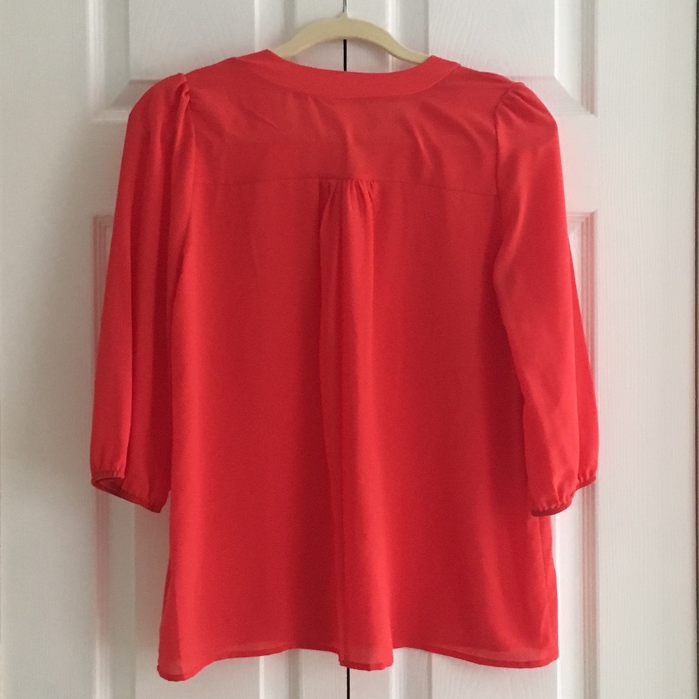 Orange blouse - Picture 2 of 2